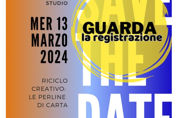 Registrazione SDS - Perline di carta