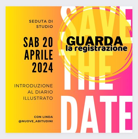 Registrazione SDS con Linda - Introduzione al diario illustrato