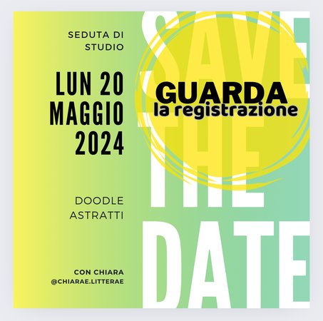 Registrazione SDS - doodle astratti