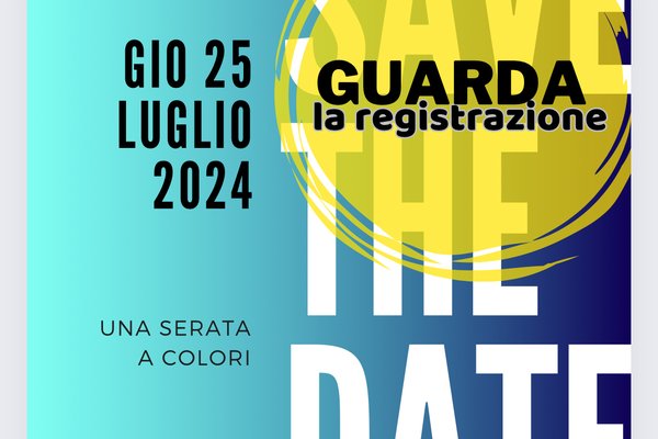 Registrazione SDS - Una serata a colori