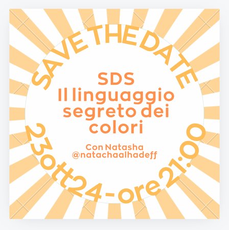 SDS - Il linguaggio segreto dei colori