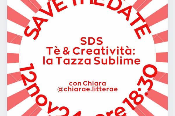 SDS - Tè & Creatività: La tua tazza sublime