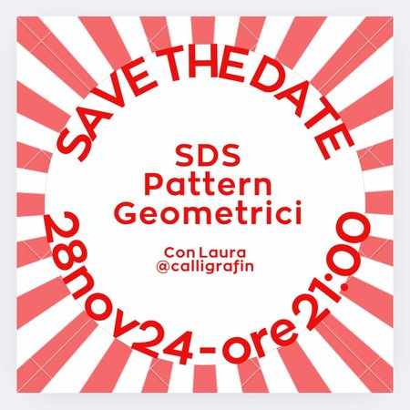 SDS - Creiamo insieme un pattern geometrico