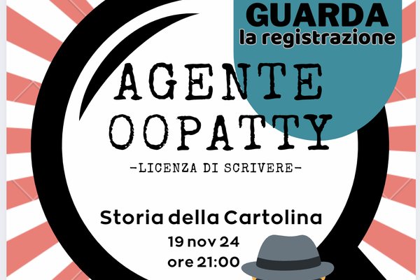 REGISTRAZIONE 00Patty - Storia della Cartolina