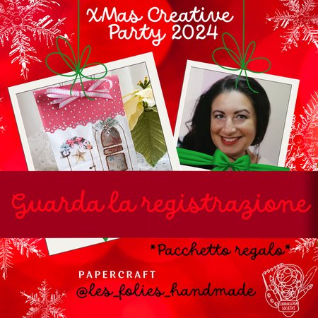 REGISTRAZIONE XCP24 - IDEE PER PACCHETTI REGALO - Laboratorio di papercraft