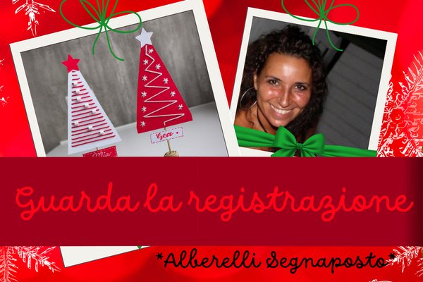 REGISTRAZIONE XCP24 - ALBERELLI SEGNAPOSTO - Laboratorio di papercraft