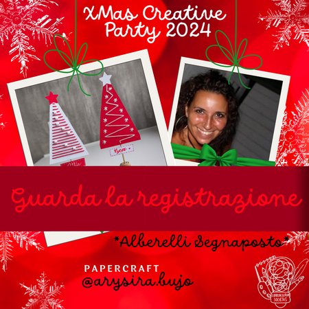 REGISTRAZIONE XCP24 - ALBERELLI SEGNAPOSTO - Laboratorio di papercraft