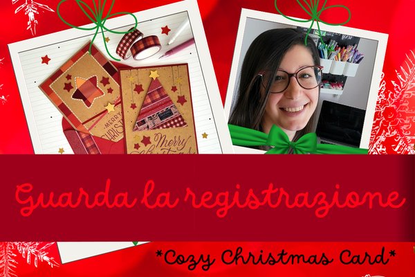 REGISTRAZIONE XCP24 - COZY CHRISTMAS CARD - Laboratorio di papercraft e lettering