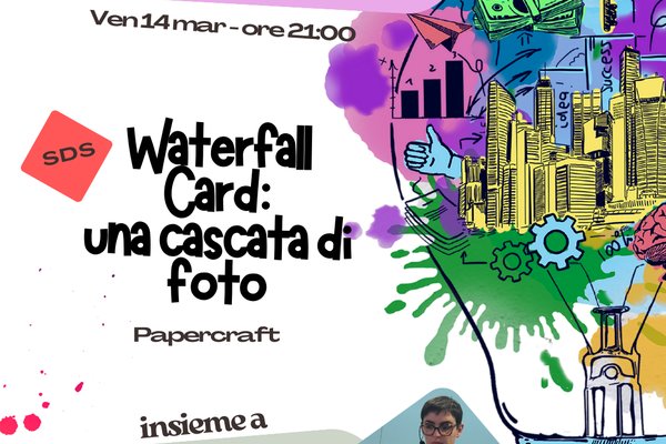 Waterfall card: una cascata di foto