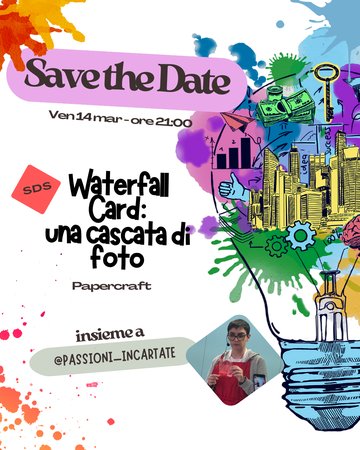 Waterfall card: una cascata di foto