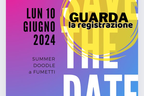 Registrazione SDS - Summer Doodle a fumetti con Flo