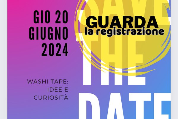 Registrazone SDS - Washi tape, idee e curiosità