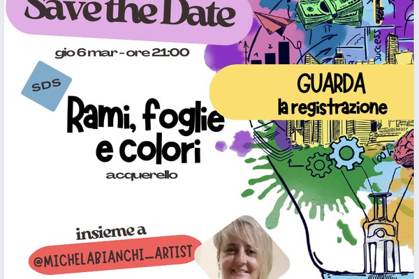 REGISTRAZIONE SDS Rami di foglie a colori