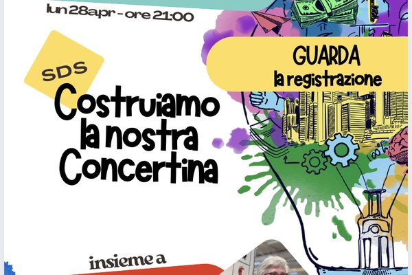 REGISTRAZIONE SDS - Costruiamo la nostra Concertina