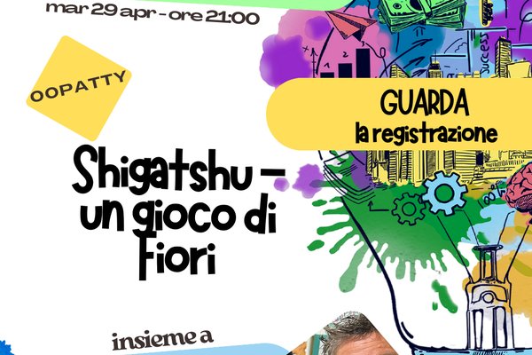 REGISTRAZIONE 00Patty - Shigatsu, un gioco di fiori