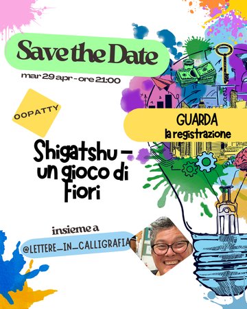 REGISTRAZIONE 00Patty - Shigatsu, un gioco di fiori