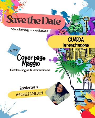 REGISTRAZIONE SDS - Coverpage di Maggio