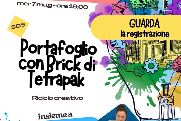 REGISTRAZIONE SDS - Portafoglio con brick in tetrapak