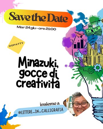 00Patty - MINAZUKI, gocce di creatività