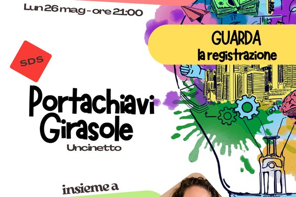 REGISTRAZIONE SDS - Uncinetto - Portachiavi girasole