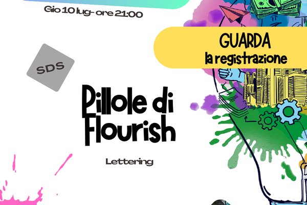 REGISTRAZIONE SDS - Pillole di flourish