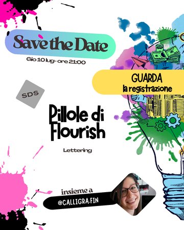 REGISTRAZIONE SDS - Pillole di flourish