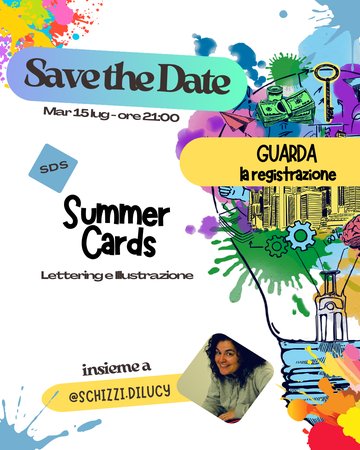 REGISTRAZIONE SDS -  Summer cards