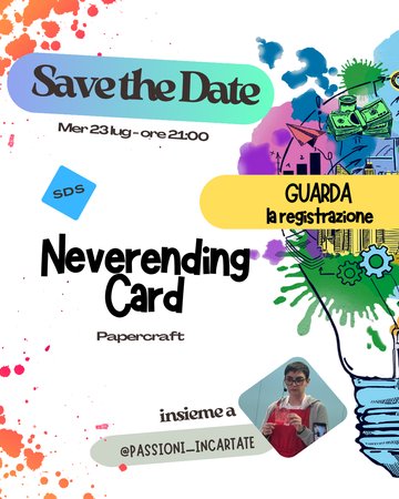 REGISTRAZIONE SDS - Neverending card