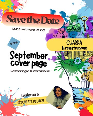 REGISTRAZIONE SDS - September cover page