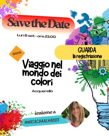 REGISTRAZIONE SDS -  Viaggio nel mondo dei colori