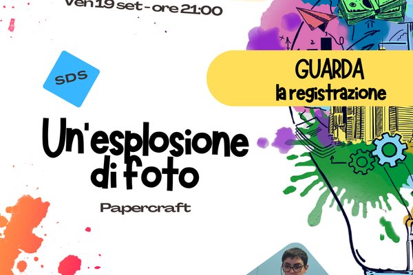 REGISTRAZIONE SDS - Un'Esplosione di Foto