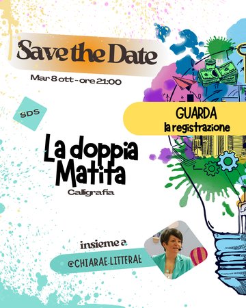 REGISTRAZIONE SDS - La doppia matita