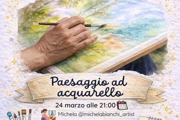 Paesaggio ad acquerello