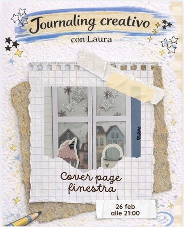 Journaling Creativo - Coverpage finestra