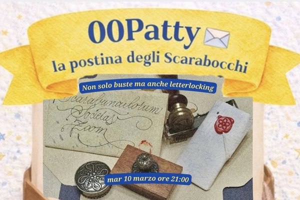 00PATTY 2026 - Non solo buste, ma anche letterlocking
