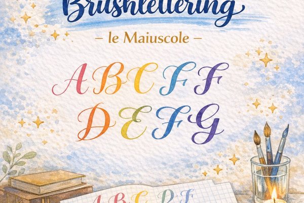 Corso brushlettering  LE MAIUSCOLE