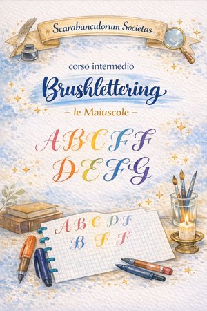 Corso brushlettering  LE MAIUSCOLE