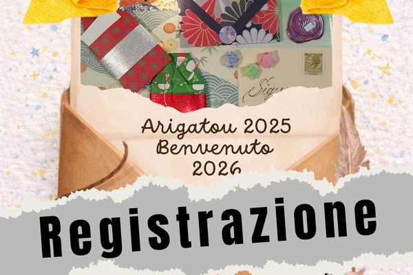 REGISTRAZIONE 00PATTY - Arigatou 2025... benvenuto 2026