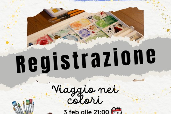 REGISTRAZIONE Club Acquarello - Viaggio nei colori