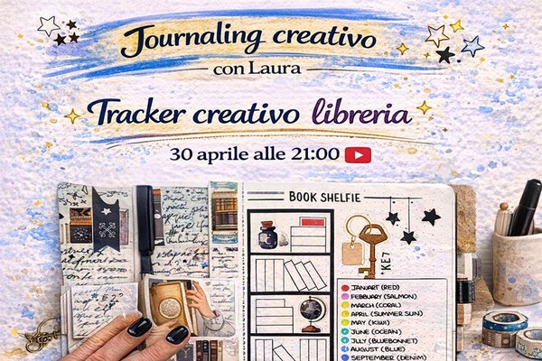 Journaling Creativo - Tracker creativo libreria