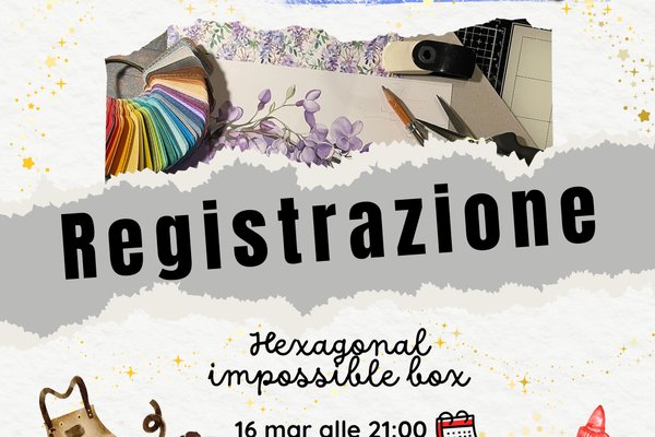 REGISTRAZIONE Club Carta - Hexagonal impossible box