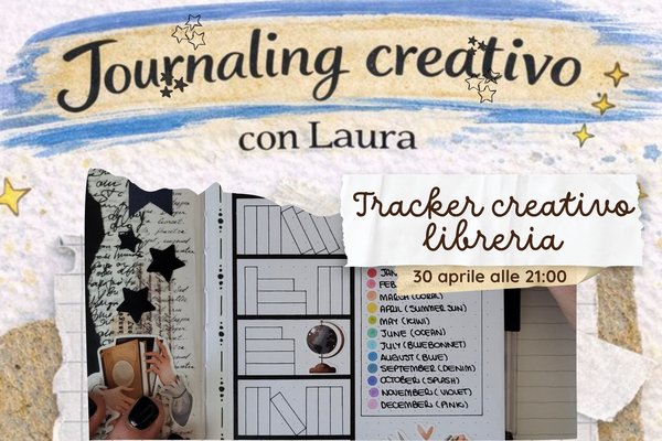 REGISTRAZIONE Journaling Creativo - Tracker creativo libreria