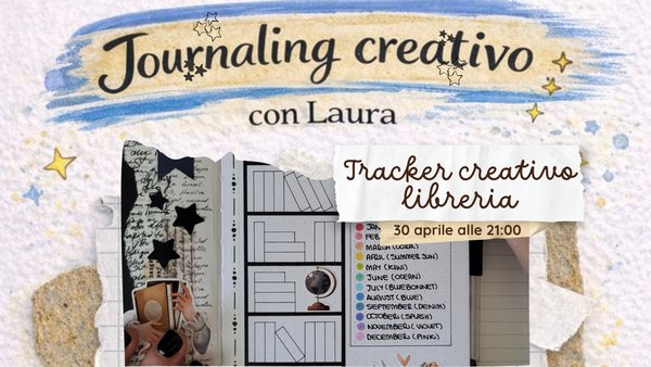 REGISTRAZIONE Journaling Creativo - Tracker creativo libreria