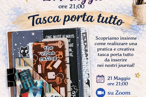 Journaling Creativo - Tasca Porta Tutto