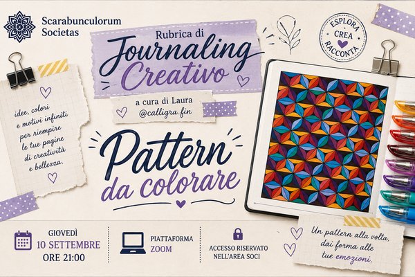 Journaling Creativo - Pattern da colorare