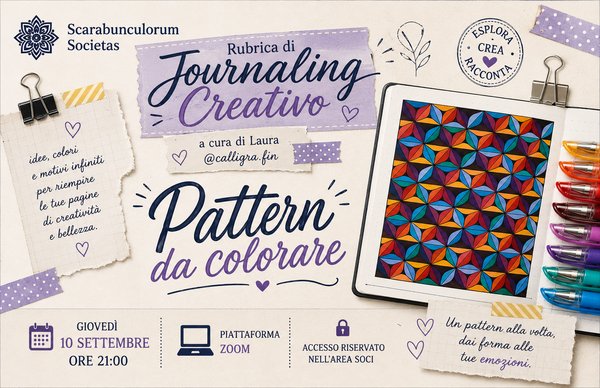 Journaling Creativo - Pattern da colorare