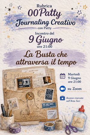 00PATTY 2026 - la busta che attraversa il tempo