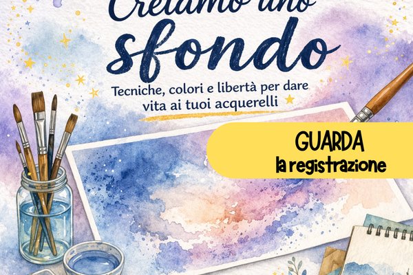 REGISTRAZIONE Club Acquerello - Creiamo uno sfondo