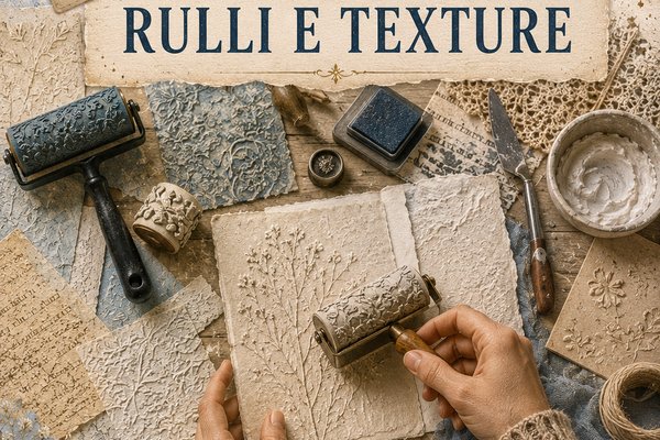 Legatoria creativa - Rulli e texture