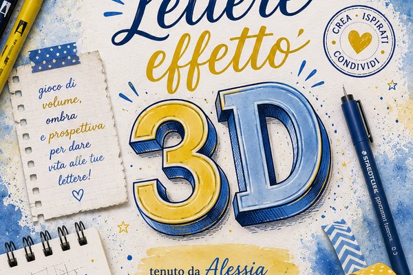 Lettere effetto 3D